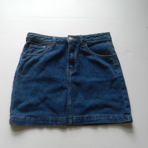 jean skirt